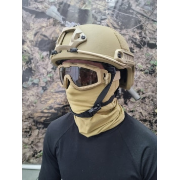 Tactical Anti-Shrapnel Goggles Kit with Interchangeable Lenses-8