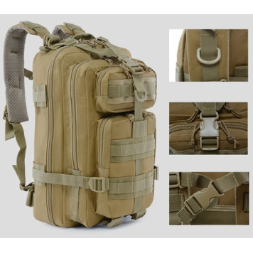Silver Knight Tactical Backpack 33L-9