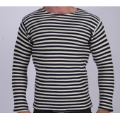 Russian Navy Double-Knit 100% Cotton Striped Shirt (Dark Blue Stripe) GOST Certified Russian Navy Double-Knit 100% Cotton Striped Shirt (Dark Blue Stripe) GOST Certified