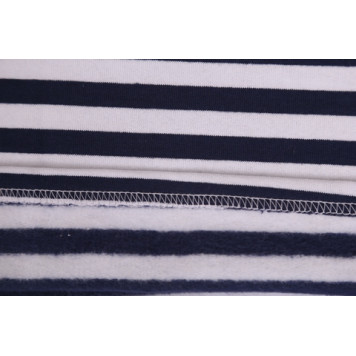 Insulated Russian Navy Striped Shirt with Fleece-1