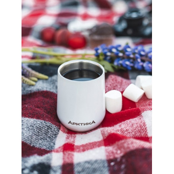 Enamel Coated Thermal Mug, 0.43L - Arctic Series-1