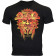 T-Shirt Black With A Print Warrior Mask (4 Colors)