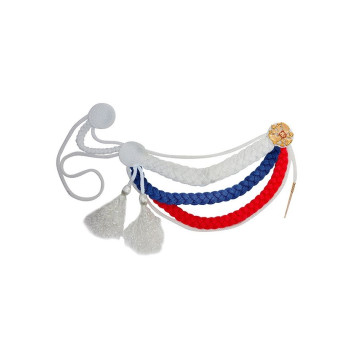Demobilization Aiguillette with Eagle Emblem and Colorful Tassels