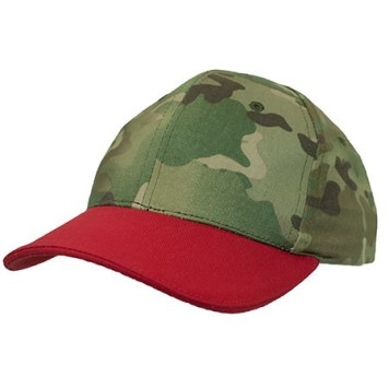 CASPERS Red Brim Baseball Cap-2