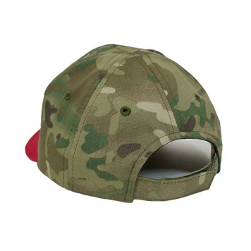 CASPERS Red Brim Baseball Cap-3
