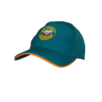 EMERCOM Patrol 5-Panel Baseball Cap with Embroidered Patch and Metal Buckle