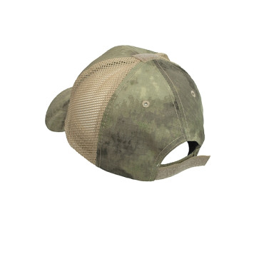 Tactical Skull Mesh Baseball Cap with Velcro-1