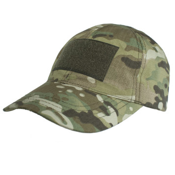 Tactical Baseball Cap with Hook-and-Loop Panels-14
