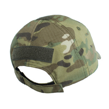 Tactical Baseball Cap with Hook-and-Loop Panels-15