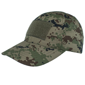 Tactical Baseball Cap with Hook-and-Loop Panels-2