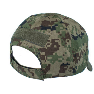 Tactical Baseball Cap with Hook-and-Loop Panels-3