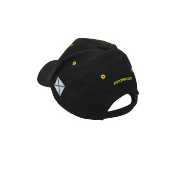 Navy Five-Panel Embroidered Baseball Cap-1