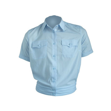 Women`s Police Blouse with Elastic Short Sleeve MAGELLAN-2