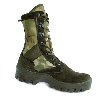 Ботинки 516 BLACK SHOT с высокими берцами GARSING-1