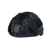 FAST Helmet Cover with Camouflage Mesh FAST Helmet Cover with Camouflage Mesh
