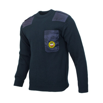 Emergency Services Sweater with Patch