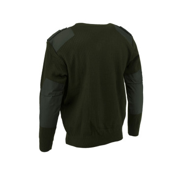 V-Neck Wool Blend Jumper by BTK GROUP-1