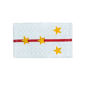 Police Captain Faux Epaulets with Yellow Stars MF-41-10