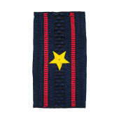 Police Major Yellow Star Mock Shoulder Boards MF-39-11