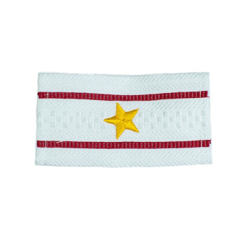 Police Major Yellow Star Mock Shoulder Boards MF-41-11