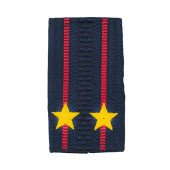 Police Colonel Shoulder Boards with Yellow Stars MF-39-12