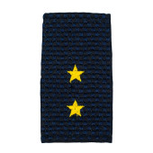 Police Rank Insignia Lieutenant Yellow Stars MF-39-06