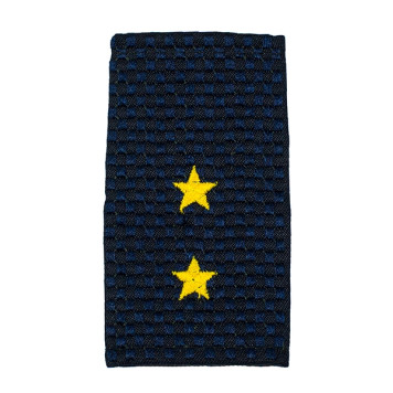 Police Rank Insignia Lieutenant Yellow Stars MF-39-06