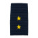 Police Rank Insignia Lieutenant Yellow Stars MF-39-06