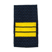 Yellow Sergeant Police Rank Insignia MF-39-03