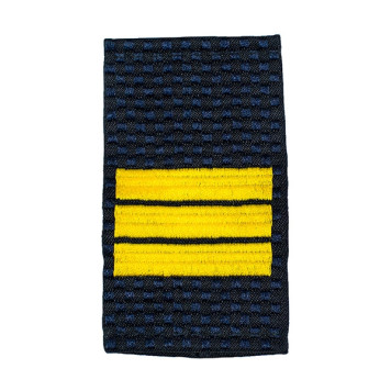 Yellow Sergeant Police Rank Insignia MF-39-03