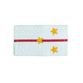 Senior Lieutenant Police Rank Insignia with Yellow Stars MF-41-09