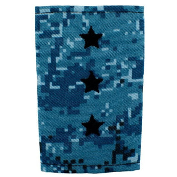 Senior Warrant Officer Black Star Faux Shoulder Boards MF-19-07