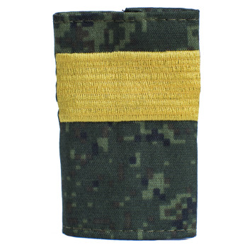 Senior Sergeant False Epaulets with Yellow Embroidery MF-27-04
