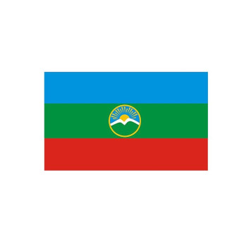 Karachay-Cherkess Republic Flag 70x105