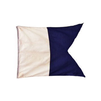 International Signal Flag "A" (Alfa)