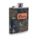 Compact 280ml Stainless Steel Flask with Camo Oxford Cover