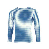Classic Russian Navy Striped Shirt