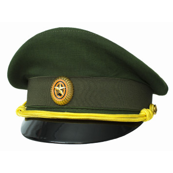 Military Officer Dress Hat with Accessories
