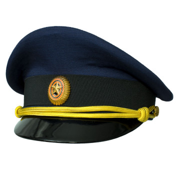 Military Officer Dress Hat with Accessories-1