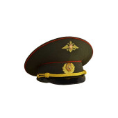 Machine-Embroidered Officer Cap