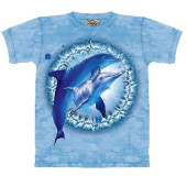 Kids& T-Shirt "Two Dolphins" MOUNTAIN Kids& T-Shirt "Two Dolphins" MOUNTAIN