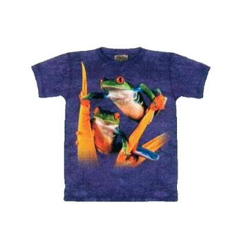 Kids Frog T-Shirt "Red-Eyed Tree Frog" 15-1478 MOUNTAIN