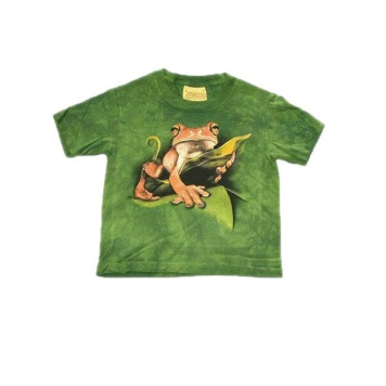 Kids& Frog T-Shirt "Kvaksha" 15-1495 MOUNTAIN