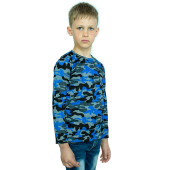 Kids& Long-Sleeve Tactical T-Shirt