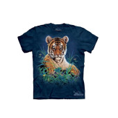 Kids& Tiger in the Grass T-Shirt MOUNTAIN Kids& Tiger in the Grass T-Shirt MOUNTAIN