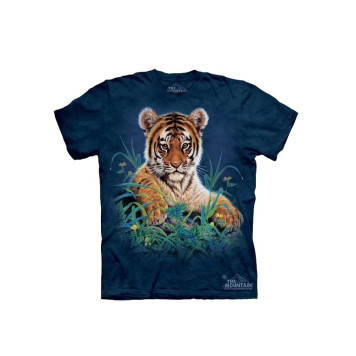 Kids& Tiger in the Grass T-Shirt MOUNTAIN