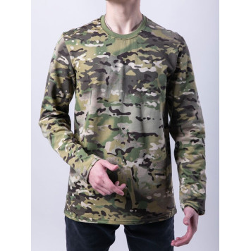 Long Sleeve Thermal T-Shirt with Fleece-2