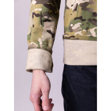 Long Sleeve Thermal T-Shirt with Fleece-4