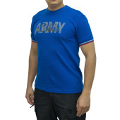 Men`s Army Honour Guard T-Shirt with Tricolor Trim