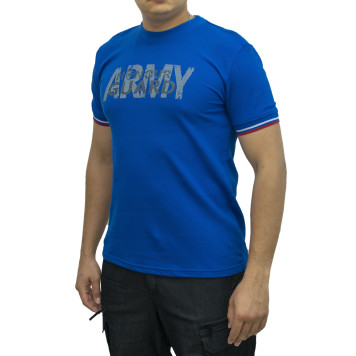 Men`s Army Honour Guard T-Shirt with Tricolor Trim